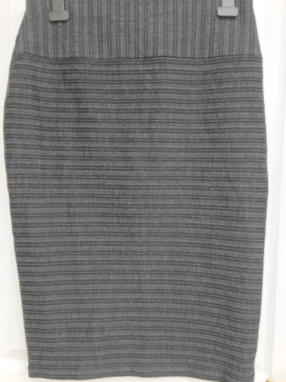 Marks&Spencer striped hip hugging skirt